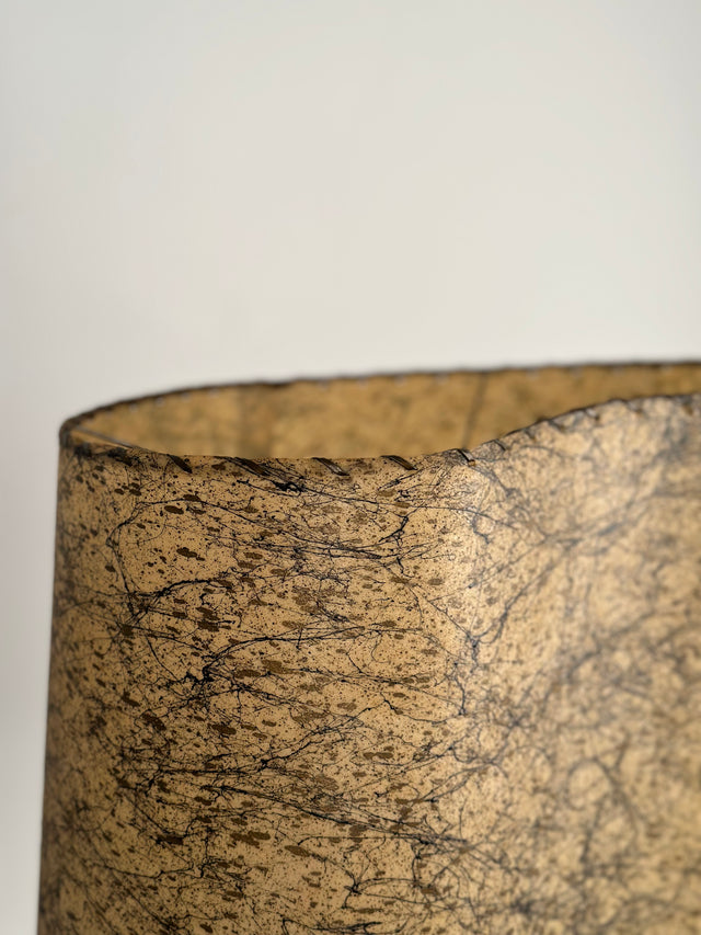 Marianna Von Allesch Mid 20th Century Modern Ceramic Incised Lamp